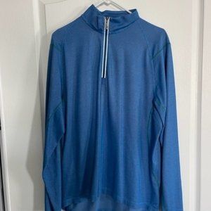 Tommy Bahama Blue Quarter Zip